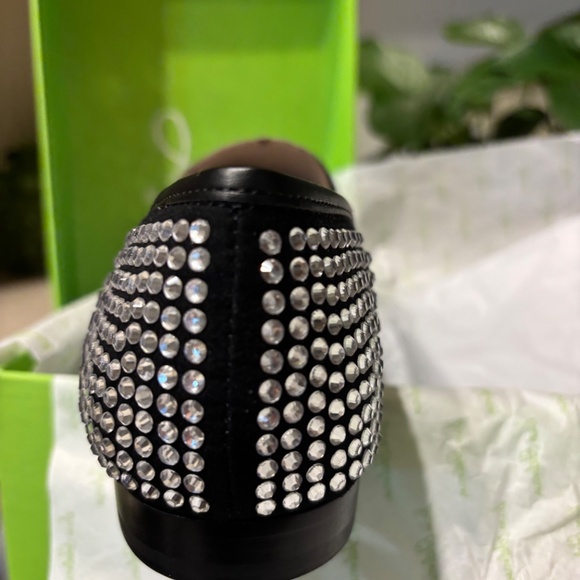 Sam Edelman Loraine Glitz Black Loafer - Picture 11 of 13